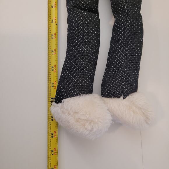 Vintage Knee Hugger Dog Plush 25" Stuffed Beagle Toy Overalls Jerry Elsner Style - Picture 9 of 11